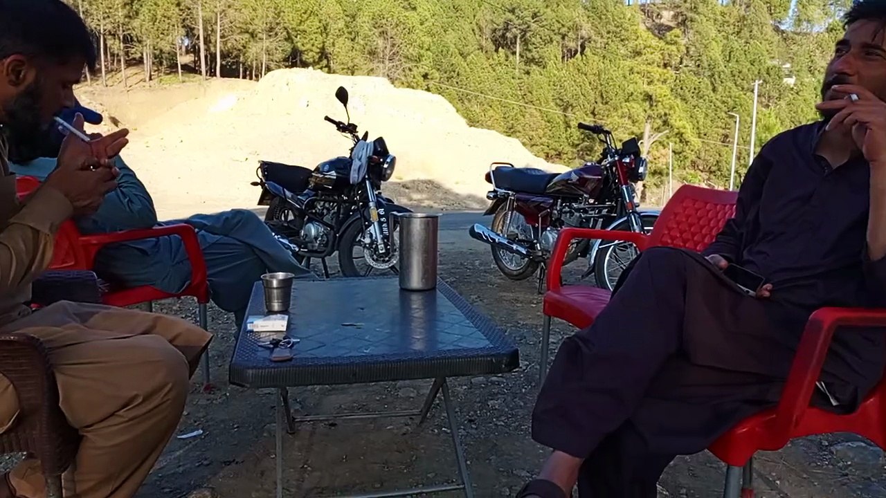 Waiting for tea
