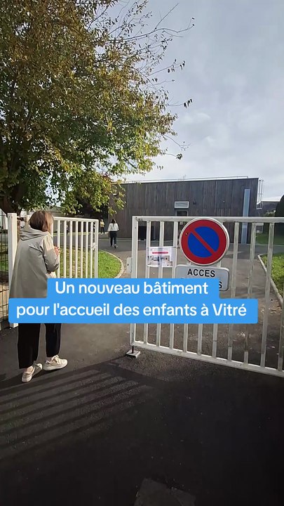 Le nouveau bâtiment accueillant le périscolaire d'une école et le centre Loisirs Pluriel a été inauguré à Vitré