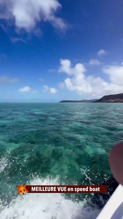 MEILLEURE VUE en speed boat