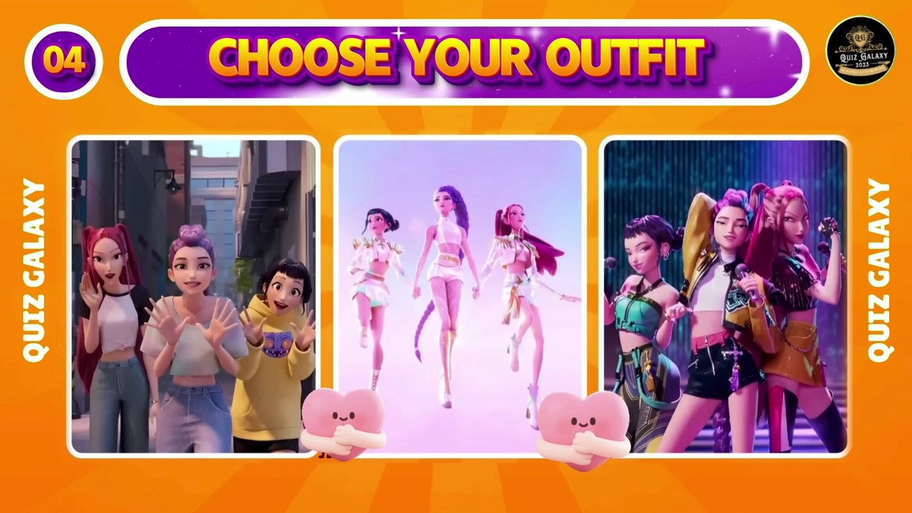 K-POP Warriors in different languages 🌍| Choose Your Gift 🎁 KPOP DEMON HUNTERS EDITION - Quiz Galaxy