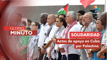 Cubanos participan en la tribuna antiimperialista en La Habana