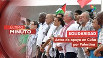 Cubanos participan en la tribuna antiimperialista en La Habana