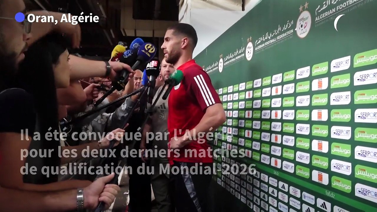 Foot: Luca Zidane "fier" de porter les couleurs de l'Algérie