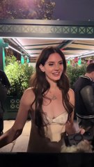 Lana Del Rey takes photos with fans in Paris