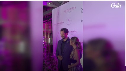 VIDÉO GALA - Eric-Antoine et sa femme Gennifer Demey complices : le couple fait une tendre apparition pour la bonne cause