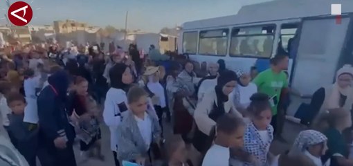 Anak-anak yatim Gaza peringati 2 tahun perang dengan seruan perdamaian