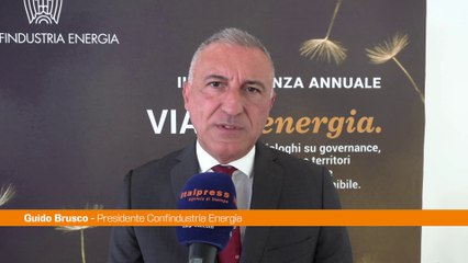 Energia, Brusco "Rafforzare collaborazione tra imprese e istituzioni"