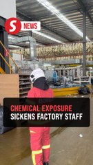 23 people treated after chemical spill in Tanjong Malim factory