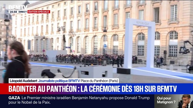 Robert Badinter au Panthéon: les coulisses de la cérémonie de ce jeudi