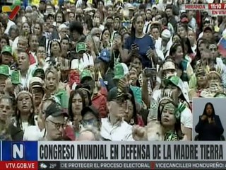 Min. Clara Vidal: Venezuela vuelve a ser el centro pluricultural para decirle no al capitalismo