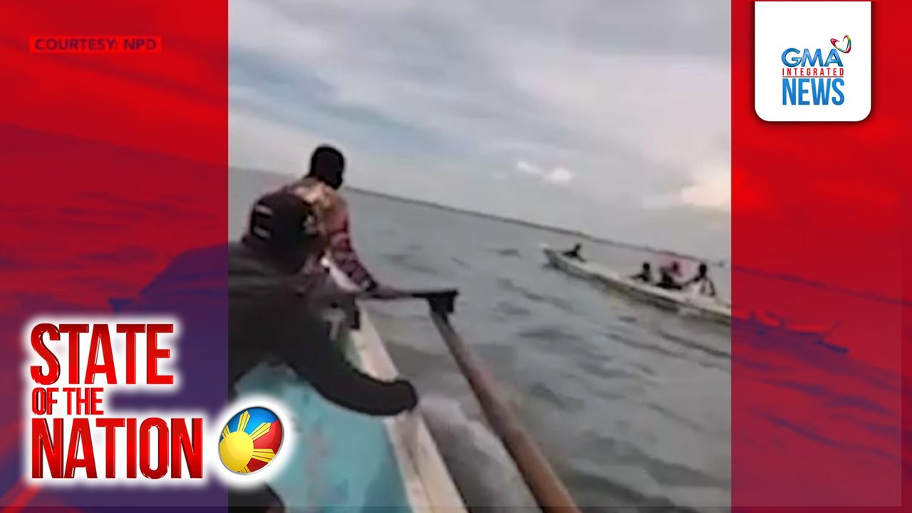 Suspek sa panggagahasa, tumalon sa dagat para takasan ang mga humahabol na pulis | SONA