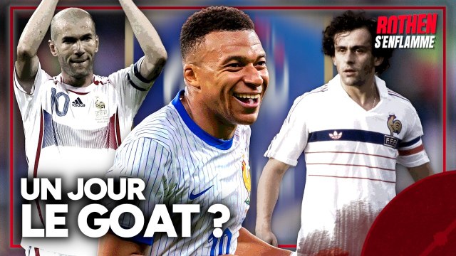 Mbappé peut-il devenir le GOAT des Bleus devant Zidane et Platini ? Rothen et Larqué catégoriques !