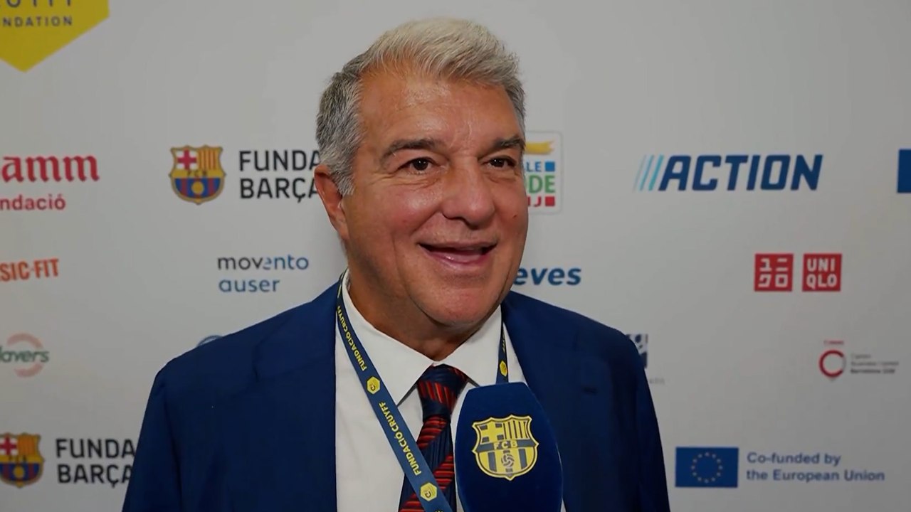 Laporta: "No hemos jugado como queríamos, pero Flick sabrá darle la vuelta"