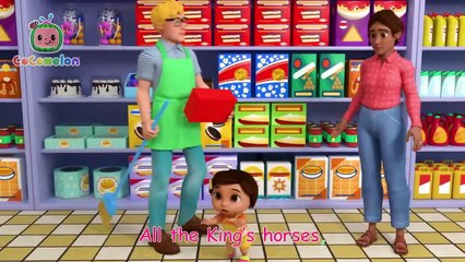 Nina's Humpty Dumpty Gumball Machine! 🍬🎵 _ Nina's Familia _ CoComelon Nursery Rhymes & Kids Songs