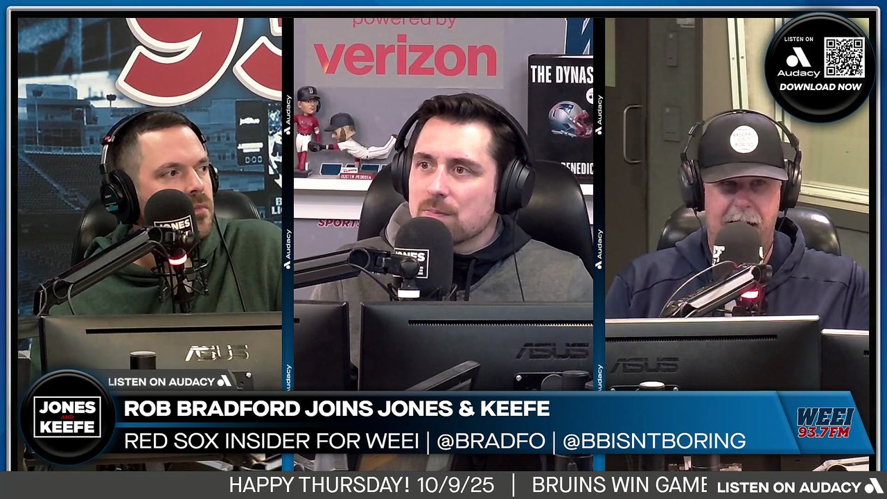 Jones & Keefe: Rob Bradford joins the show to preview the Red Sox offseason