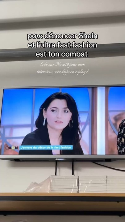 Ça passe ce soir sur Novo 19 et ça sera en replay !