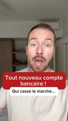 Tout nouveau compte bancaire sur le marché