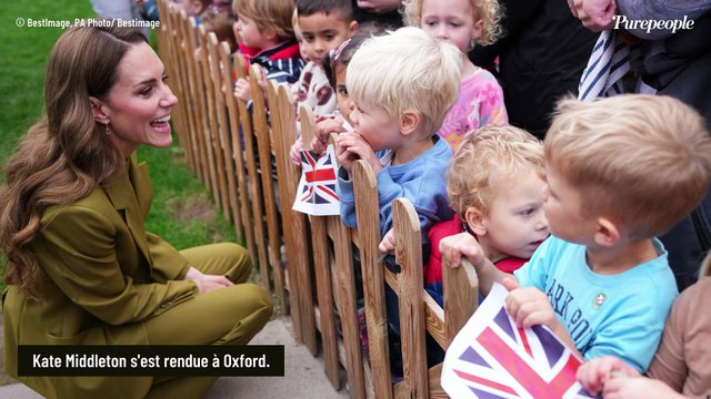 Kate Middleton parfaitement dans son élément ! La princesse de Galles rayonnante face à un public qu'elle affectionne tout particulièrement