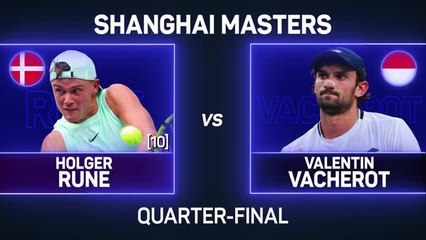 Rune rocked by world number 204 in Shanghai Masters quarter-final exit
