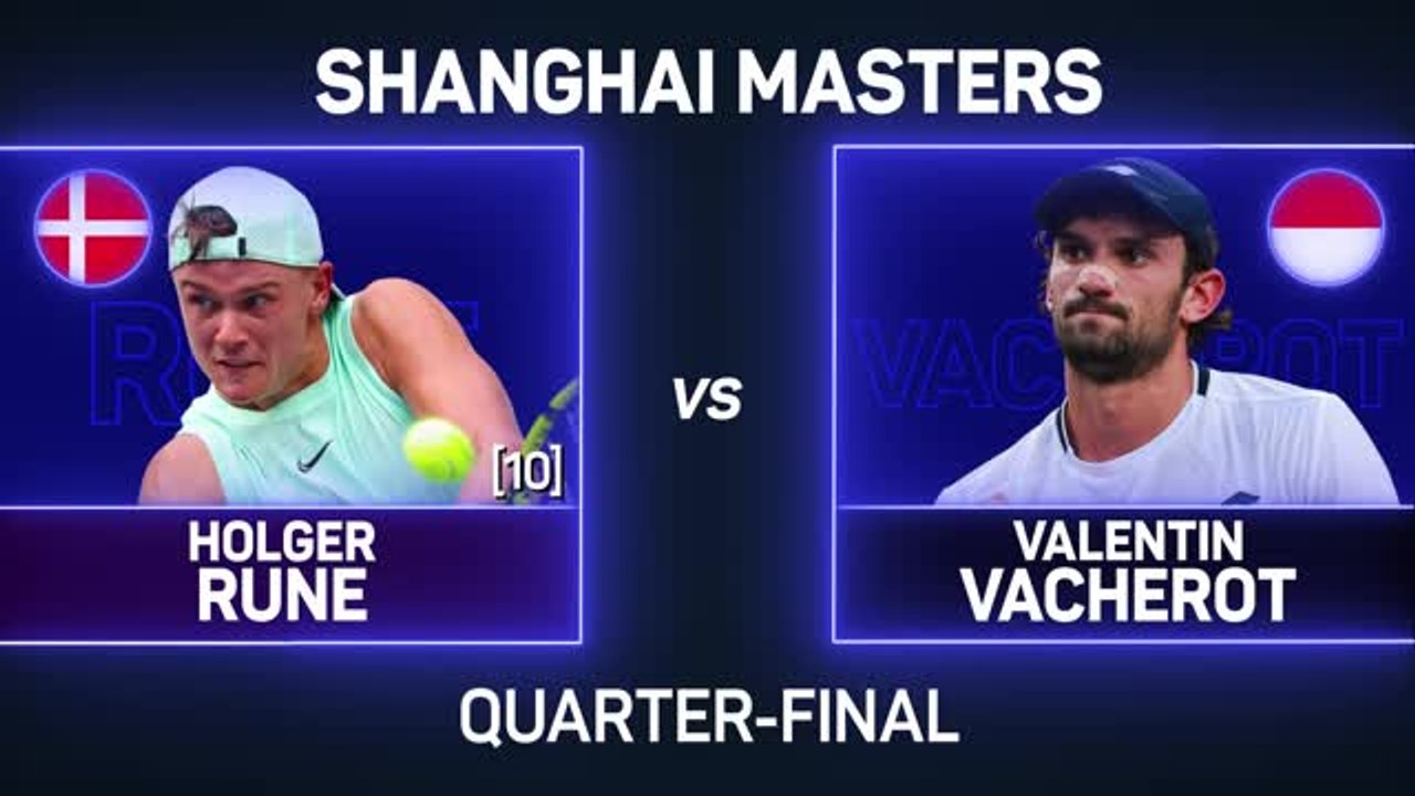 Rune rocked by world number 204 in Shanghai Masters quarter-final exit