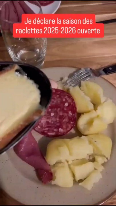 je déclare la saison des raclettes ouverte
