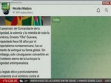 Presidente Nicolás Maduro: El Che sigue vivo en cada batalla por la soberanía