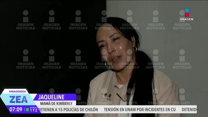 Madre de Kimberly asegura que no es su hija la que aparece en videos difundidos