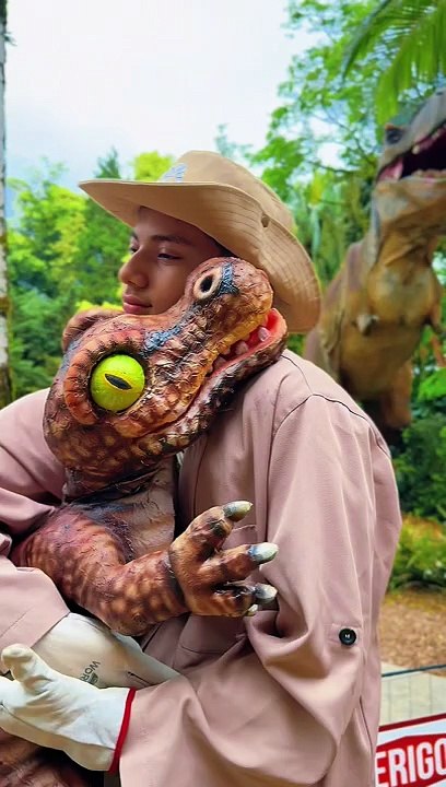 Bebê dinossauro em Pomerode