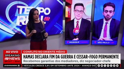 Trump deve ir ao Egito para assinatura de cessar-fogo e discutir reconstrução de Gaza | TEMPO REAL