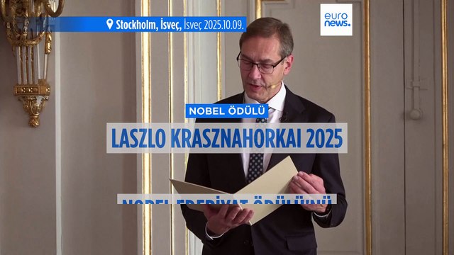 Macar yazar Laszlo Krasznahorkai 2025 Nobel Edebiyat Ödülü'nü kazandı