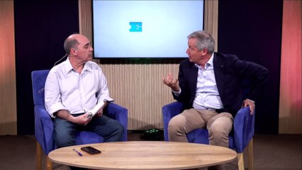 Emilio Monzó en la Redacción de EL DÍA