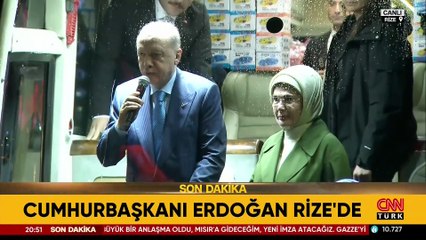 SON DAKİKA HABERİ: Cumhurbaşkanı Erdoğan, Rize'de: Heyelan bölgelerini ziyaret edeceğiz