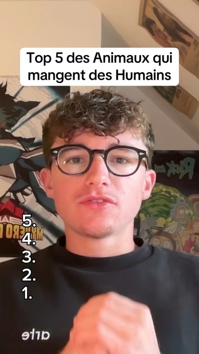 Top 5 des Animaux qui mangent des Humains #animaux #animal #classement #top5