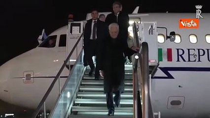 Mattarella arriva a Tallin per riunione del Gruppo Arraiolos
