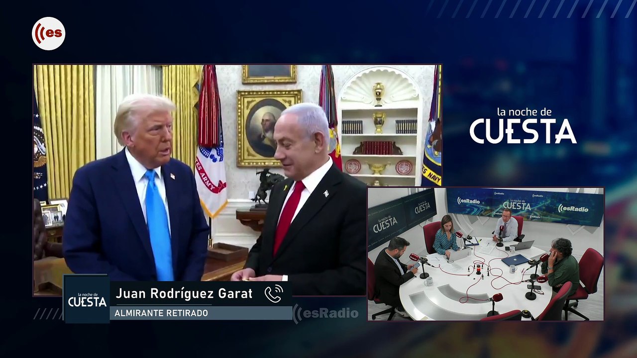El almirante Rodríguez Garat sobre el acuerdo de paz de Trump para Israel y Hamás: "Es la mejor posibilidad desde el 79"