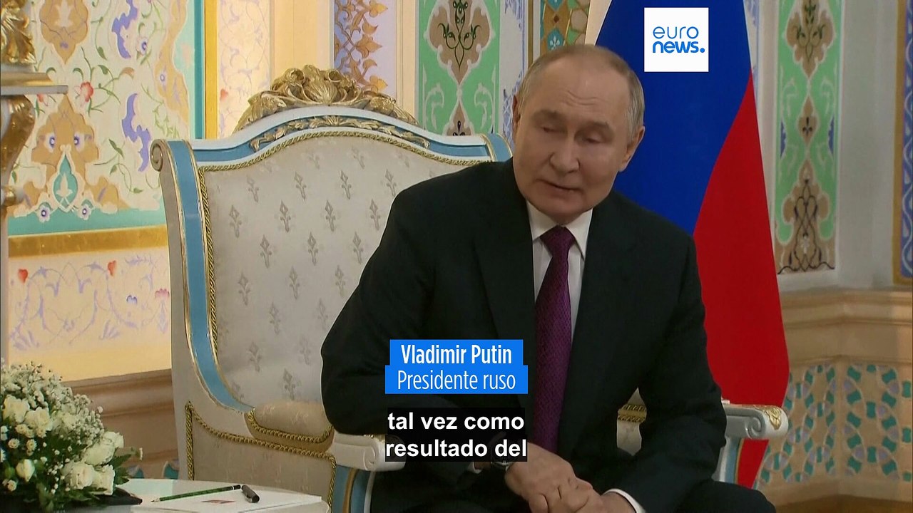 Putin admite la responsabilidad de Rusia en el accidente de avión de Azerbaiyán que dejó 38 muertos