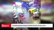 Jiletle çevresindekilere taşkınlık yapan kişinin öldürülmeden önceki görüntüleri ortaya çıktı