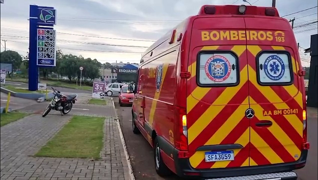 Motociclista tem unha arrancada e sofre vários ferimentos em acidente no Parque São Paulo