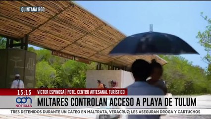 La playa era del pueblo hasta que AMLO inauguró el parque del Jaguar en Tulum