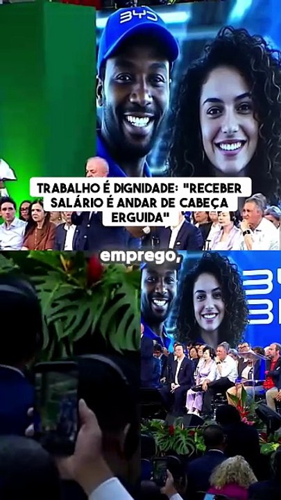 Trabalho é dignidade_ _Receber salário é andar de cabeça erguida_