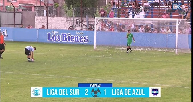 Torneo Federal: Liga del Sur vs Azul, definición por penales. Video: Deportika