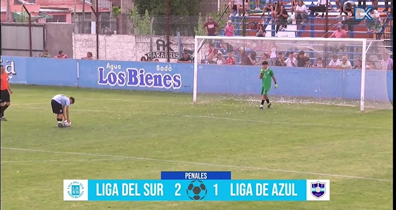 Torneo Federal: Liga del Sur vs Azul, definición por penales. Video: Deportika