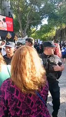 videos rechazo milei