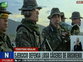 FANB continúa ejercicios militares en el territorio insular de Venezuela
