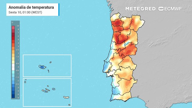 Temperaturas mantêm-se particularmente elevadas até ao fim de semana, podendo depois registar-se instabilidade atmosférica.