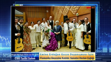 Emine Erdoğan Gazze Dayanışması İçin Flamenko Gecesine Katıldı: Sanatın Vicdan Çığlığı