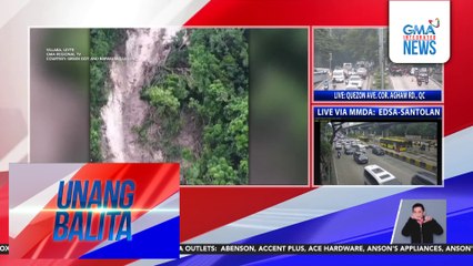 Nasa 200 pamilya mula sa Brgy. Abijao at Tagbubunga, inilikas kasunod ng rockslide | Unang Balita