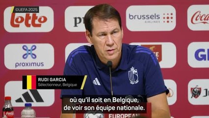 Belgique - Rudi Garcia veut un stade plein et un public galvanisant