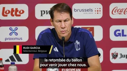 Belgique - Rudi Garcia veut une équipe conquérante face à la Macédoine du Nord