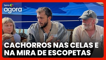AAtivistas brasileiros relatam detenção em Israel após ajuda à Faixa de Gaza